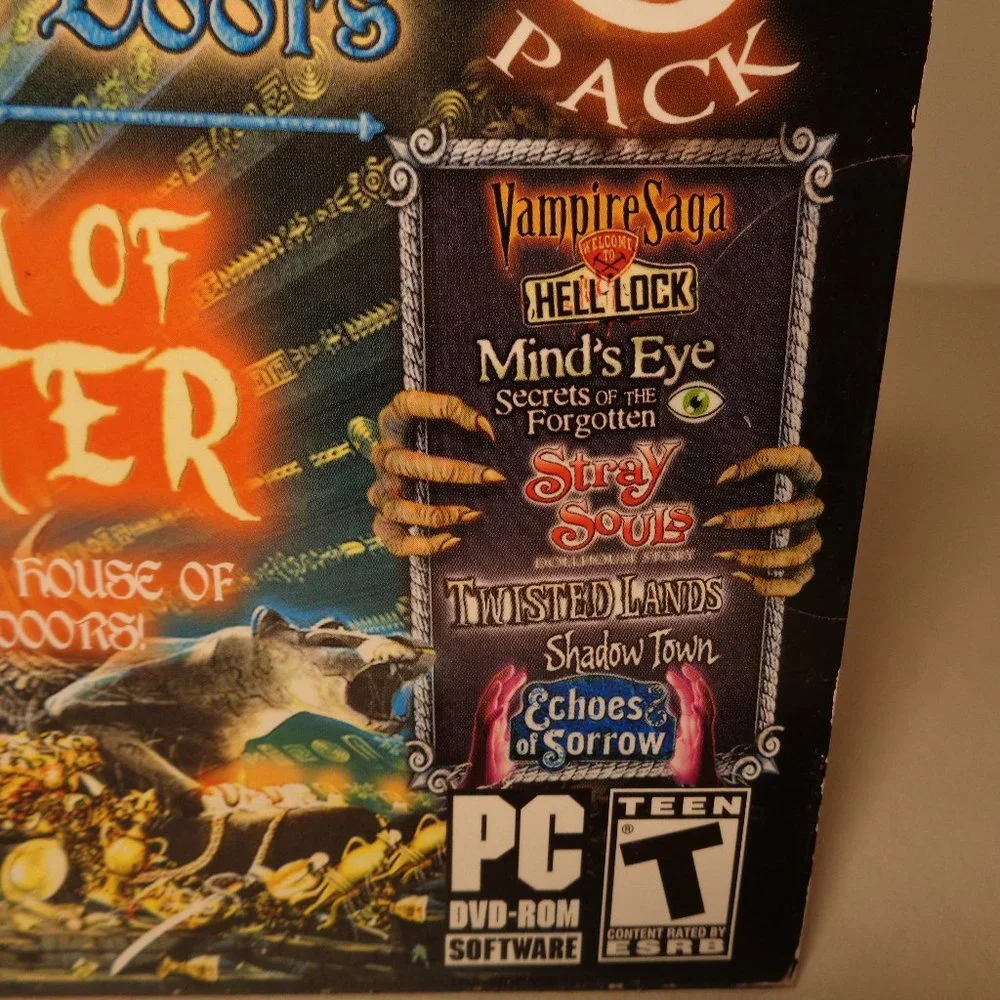 GHOSTS & DEMONS 6 Pack The Palm Of Zoroaster New PC DVD-ROM Video Game